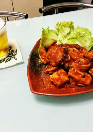 鶏肉のトマトソース煮(鶏肉のトマト煮)-レシピのメイン写真