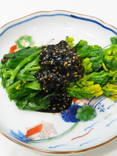 菜の花ゴマダレ-レシピのメイン写真