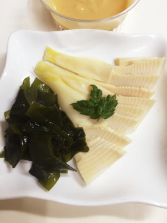 【副菜】筍とワカメの酢味噌-レシピのメイン写真