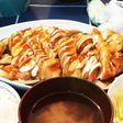 こんがりチキンステーキのマヨ甘酢あん