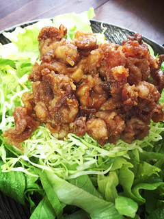 たっぷり野菜が取れる!スタミナ豚唐揚げ-レシピのメイン写真
