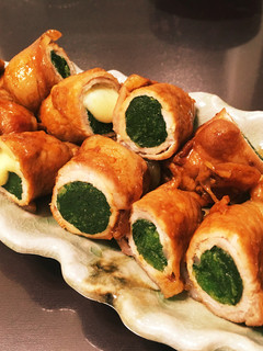 豚ロースのほうれん草とチーズの肉巻き-レシピのメイン写真