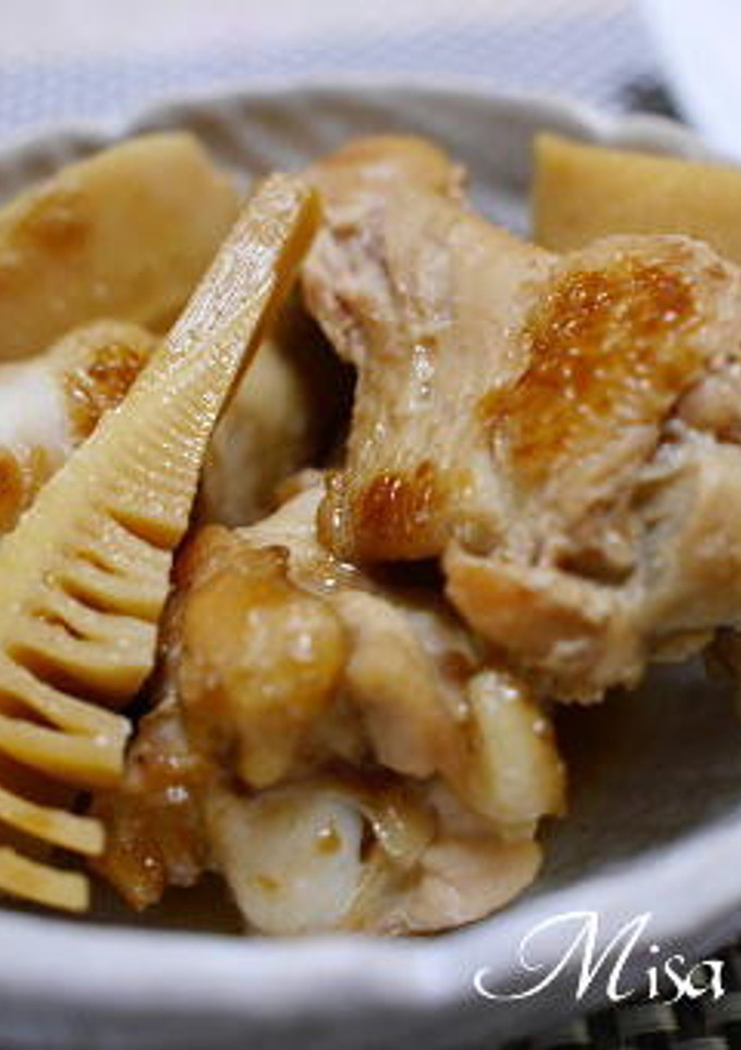 筍と鶏手羽元煮-レシピのメイン写真