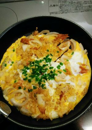 ☆余った天かすで節約玉子丼☆-レシピのメイン写真