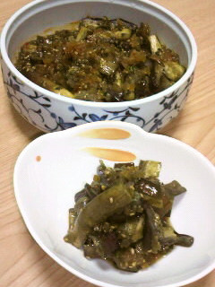 茄子と玉ねぎのピリ辛香味漬け-レシピのメイン写真