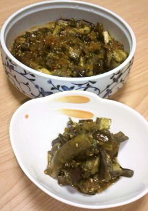 茄子と玉ねぎのピリ辛香味漬け-レシピのメイン写真