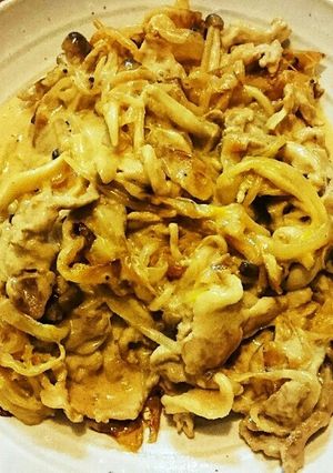 炒めるだけで美味♡ﾁｰｽﾞ✖肉野菜炒め-レシピのメイン写真