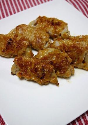 簡単！レンコンマキマキ焼き(酢しょうが)-レシピのメイン写真