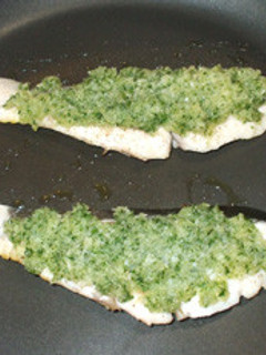 魚・さわらのにんにくバター焼きフライパン-レシピのメイン写真