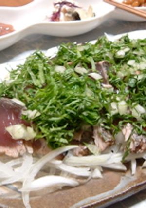 カツオののっけ盛り-レシピのメイン写真