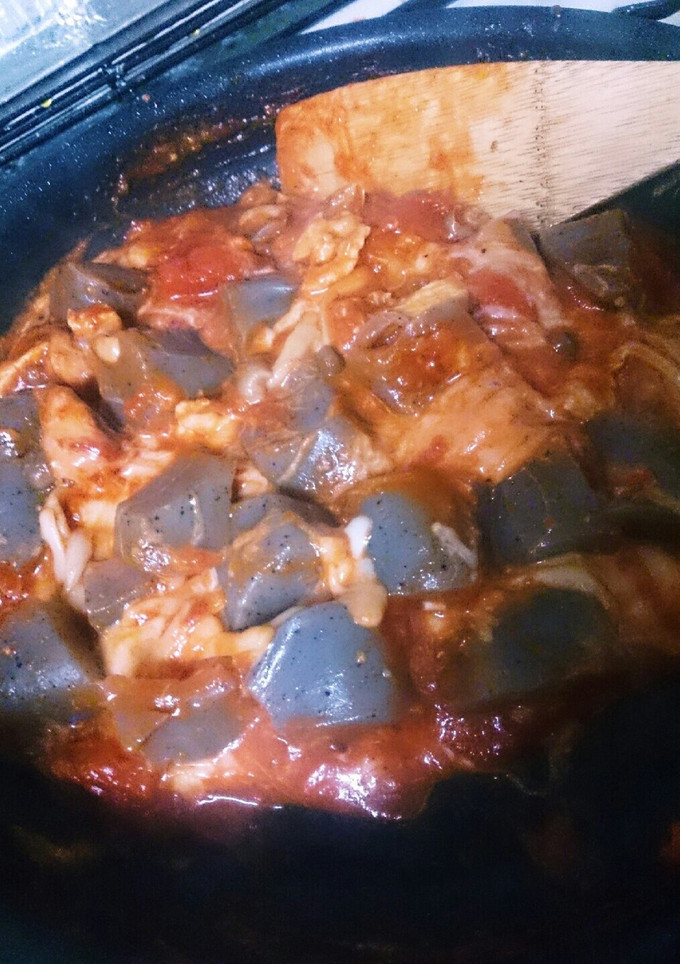 蒟蒻のチーズトマト煮込み-レシピのメイン写真