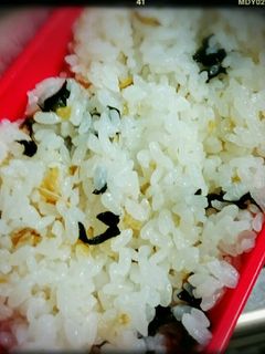 超簡単★乾燥わかめの混ぜご飯★-レシピのメイン写真