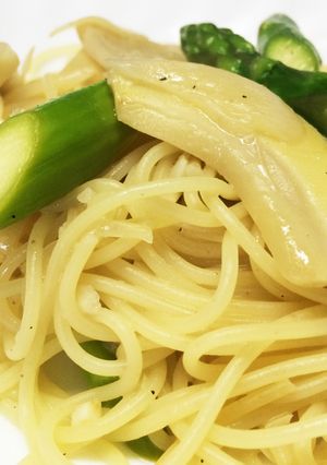 筍とアスパラの塩バターパスタ-レシピのメイン写真