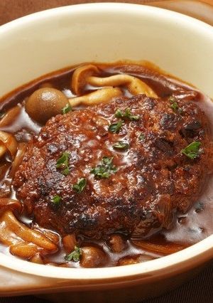 時短☆簡単 基本の煮込み豆腐ハンバーグ-レシピのメイン写真
