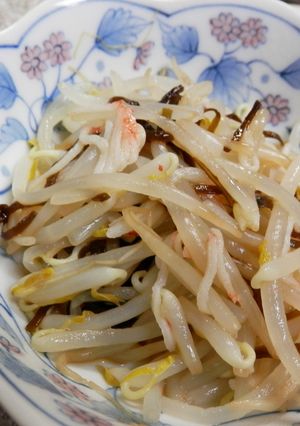 もやしと塩昆布のカニカニ和え-レシピのメイン写真