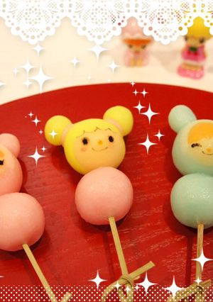 こえだちゃんのなかよしこえだんご-レシピのメイン写真