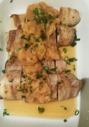 豚バラ巻きの山芋ステーキ-レシピのメイン写真