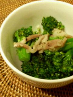 クック膳で。アーリオオーリオブロッコリー-レシピのメイン写真