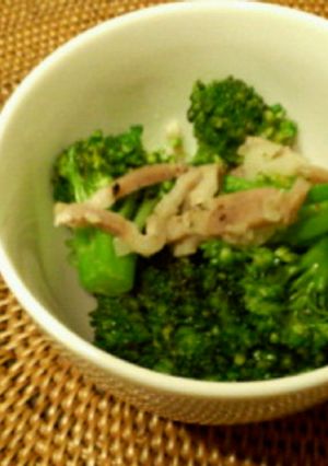 クック膳で。アーリオオーリオブロッコリー-レシピのメイン写真