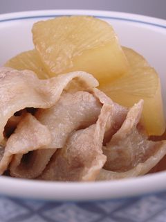 時短☆簡単 基本の豚肉と大根の煮物-レシピのメイン写真