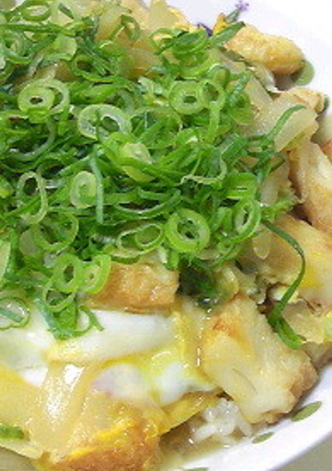 ゴーヤと笹かまぼこのふわとろ玉子丼-レシピのメイン写真
