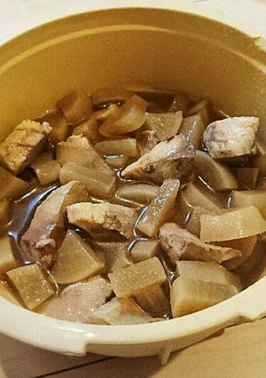 ぶり大根(レンジ圧力鍋)-レシピのメイン写真