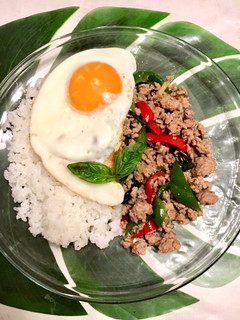 簡単本格タイ料理♪辛くないガパオライス-レシピのメイン写真