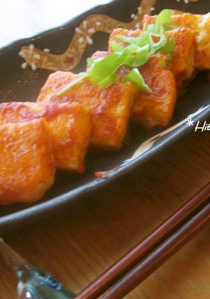 簡単おつまみにも❀豆腐ステーキ-レシピのメイン写真