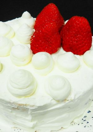 おじいちゃんの誕生日ケーキ１５ｃｍ型-レシピのメイン写真
