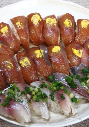 ヒラマサの島寿司-レシピのメイン写真