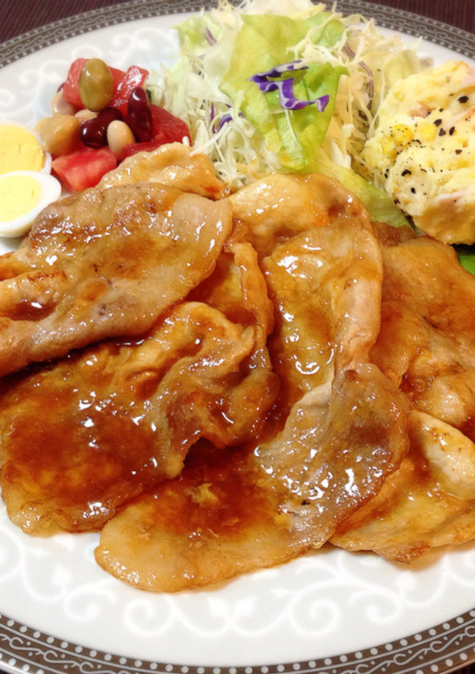 お弁当♪簡単♬やわらか生姜焼き＊特製タレ-レシピのメイン写真