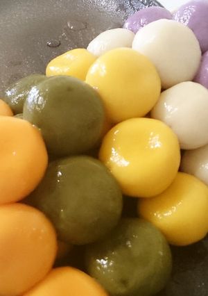 華やか！おやさい団子-レシピのメイン写真