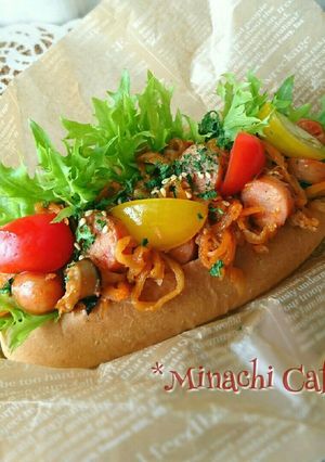 切り干し大根のごてもりドッグ-レシピのメイン写真