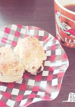 バターなし☆卵なし☆簡単スコーン!-レシピのメイン写真