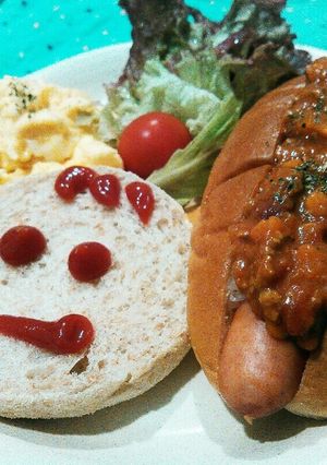 チリコンカン ホットドック★簡単リメイク-レシピのメイン写真