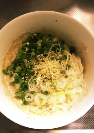 【コスパ重視】豆腐ゴマだれうどん-レシピのメイン写真