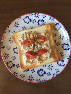 【妻喜んだ】ツナマヨ食パン-レシピのメイン写真