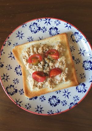 【妻喜んだ】ツナマヨ食パン-レシピのメイン写真