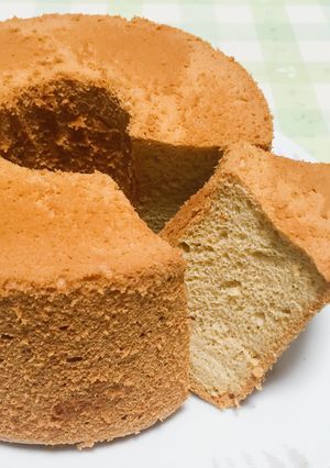 しっとり♪米粉と黒糖のシフォンケーキ-レシピのメイン写真
