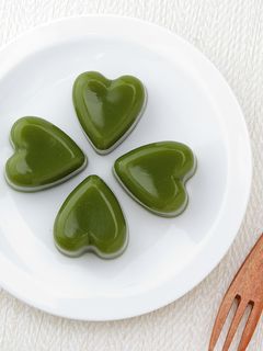 新茶の季節に【あんこ屋の抹茶水ようかん】-レシピのメイン写真
