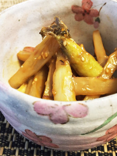 こってり味で食べやすい♡うどのきんぴら-レシピのメイン写真
