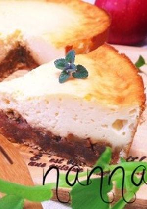 カラメルりんごのヨーグルトケーキ♡-レシピのメイン写真