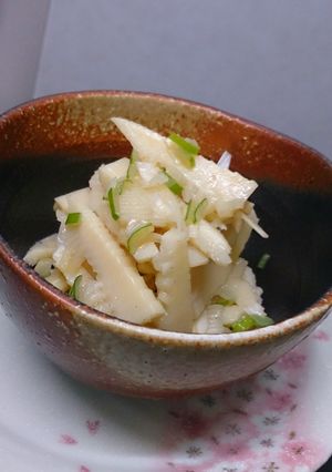 簡単おつまみ☆たけのこのネギ塩和え-レシピのメイン写真