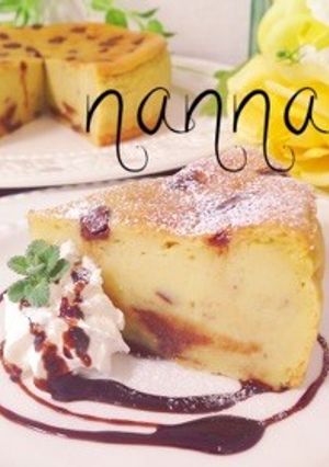 さつまいもケーキにチョコ入れたの♡-レシピのメイン写真