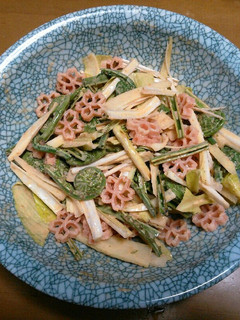 山菜サラダ-レシピのメイン写真