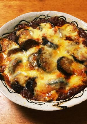 ナスのミートソース焼き-レシピのメイン写真