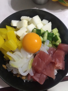 彩り丼-レシピのメイン写真