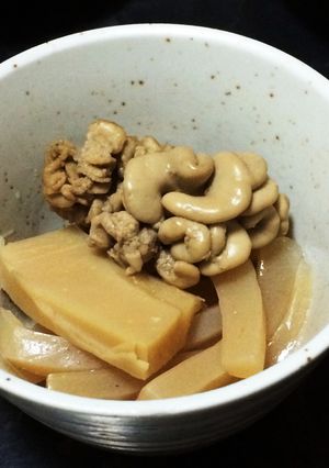 助だちとこんにゃくの煮付け-レシピのメイン写真