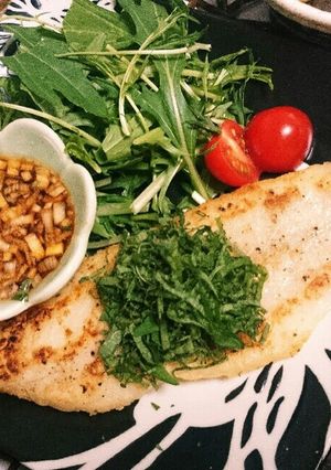 白身魚の香味ソース-レシピのメイン写真