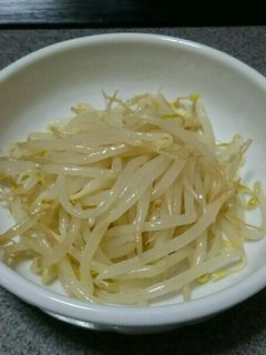 もやしナムル-レシピのメイン写真